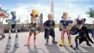 Backdrop for the TV series "SuperMansion" #1599604