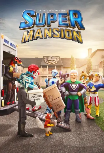 Poster for the TV series "SuperMansion" #1599609