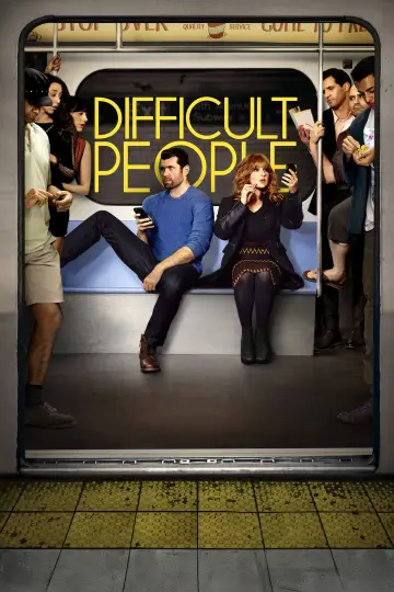 Poster for the TV series "Difficult People" #1596751
