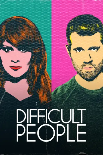 Poster for the TV series "Difficult People" #1596753