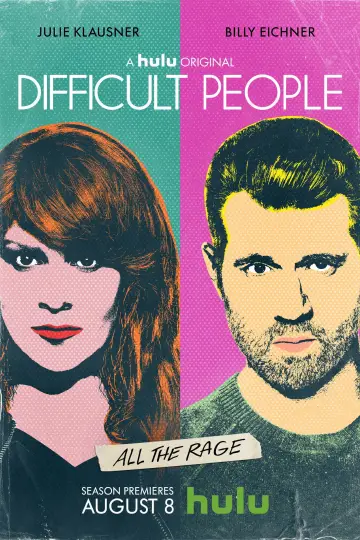 Poster for the TV series "Difficult People" #1596757