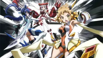 Backdrop for the TV series "Superb Song of the Valkyries: Symphogear" #1386244