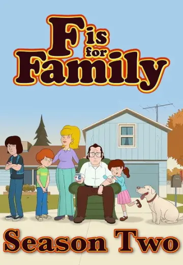 Poster for the TV series "F is for Family" #1723356