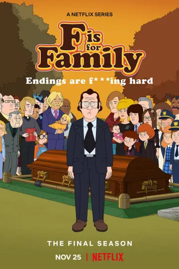Poster for the TV series "F is for Family" #1723366