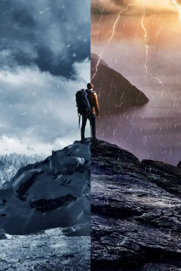 Poster for the TV series "Alone" #1223400