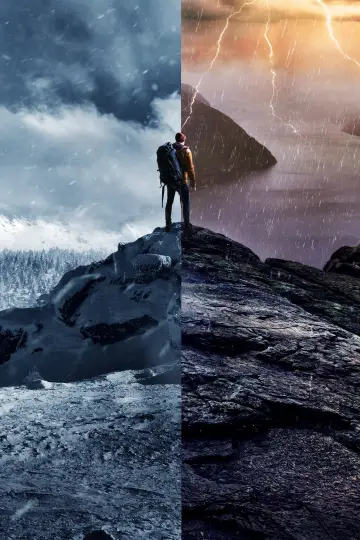 Poster for the TV series "Alone" #1223401