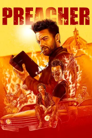 Poster к сериалу "Preacher" #1343562