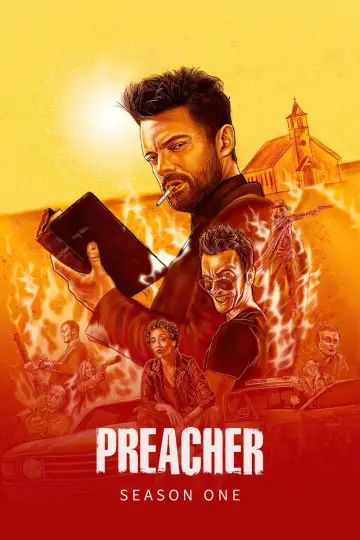 Poster for the TV series "Preacher" #1694599