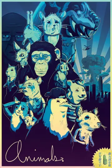 Poster for the TV series "Animals." #1681032