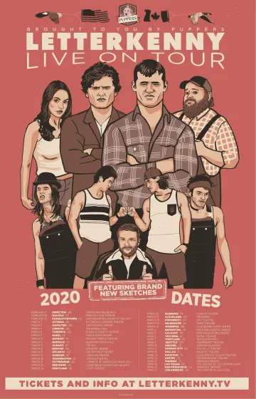 Poster for the TV series "Letterkenny" #1711487