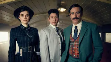 Backdrop for the TV series "Houdini & Doyle" #1597889