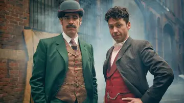 Backdrop for the TV series "Houdini & Doyle" #1597890