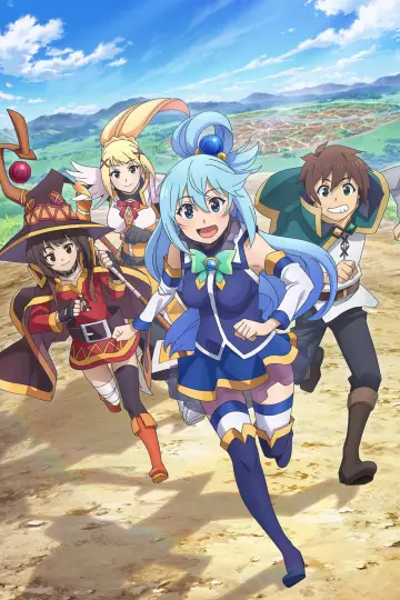 Poster for the TV series "KONOSUBA - God