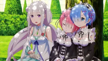 Backdrop for the TV series "Re:ZERO -Starting Life in Another World-" #1218090