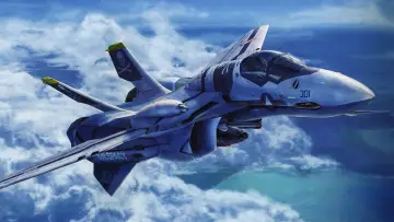 Backdrop for the TV series "Macross Zero" #1748435