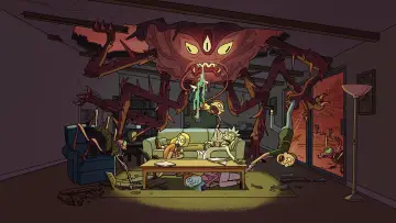 Backdrop for the TV series "Rick and Morty" #1233631