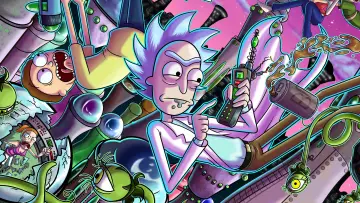 Backdrop for the TV series "Rick and Morty" #1233671