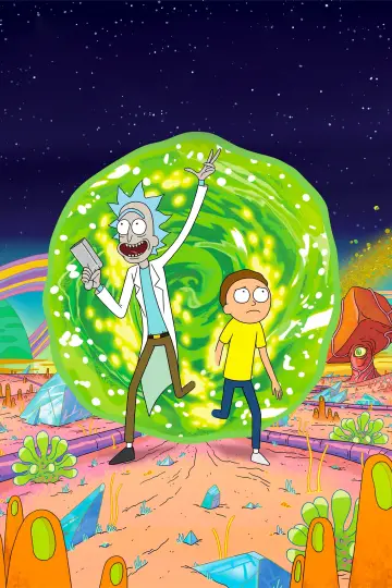 Poster for the TV series "Rick and Morty" #1233795