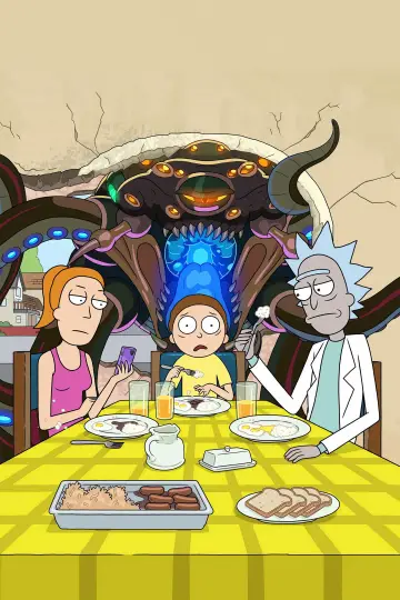 Poster for the TV series "Rick and Morty" #1233845