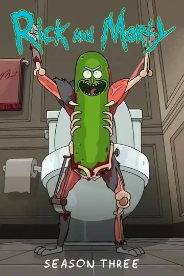 Poster for the TV series "Rick and Morty" #1240402