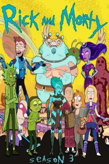 Poster for the TV series "Rick and Morty" #1240418