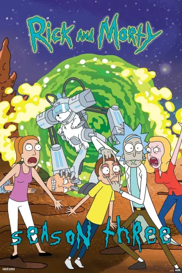 Poster for the TV series "Rick and Morty" #1240422