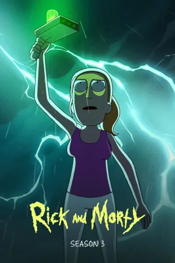 Poster for the TV series "Rick and Morty" #1240427