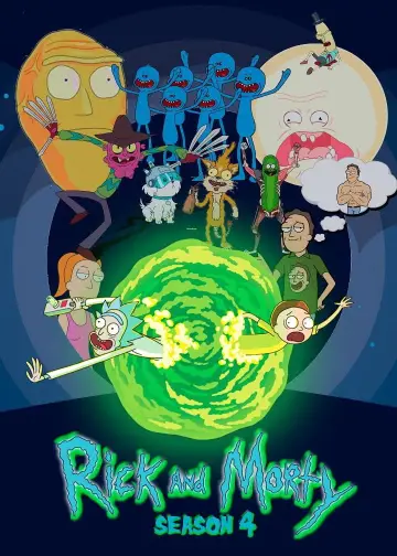 Poster for the TV series "Rick and Morty" #1240440