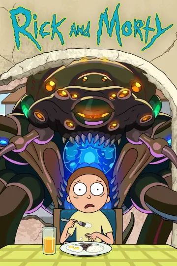Poster for the TV series "Rick and Morty" #1240454
