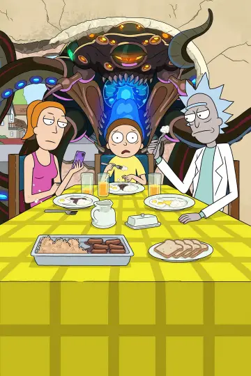 Poster for the TV series "Rick and Morty" #1240457