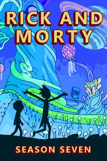 Poster for the TV series "Rick and Morty" #1240497