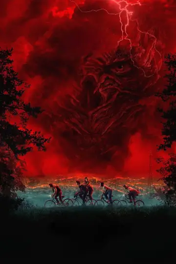 Poster к сериалу "Stranger Things" #1239443