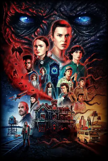 Poster к сериалу "Stranger Things" #1239447