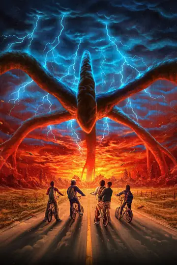 Poster к сериалу "Stranger Things" #1239469