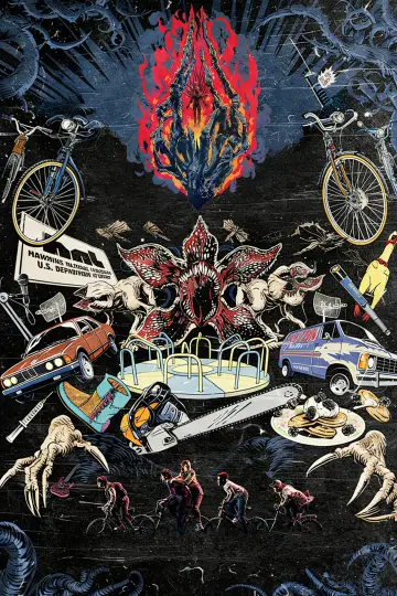 Poster к сериалу "Stranger Things" #1239559