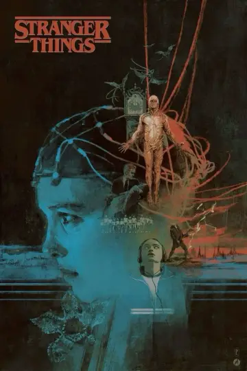 Poster к сериалу "Stranger Things" #1239649