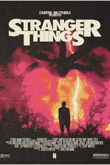 Poster к сериалу "Stranger Things" #1239660