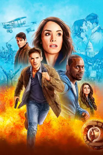 Poster for the TV series "Timeless" #1354245
