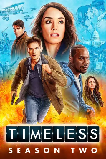 Poster for the TV series "Timeless" #1697638