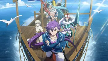 Backdrop for the TV series "Magi: Adventure of Sinbad" #1440317