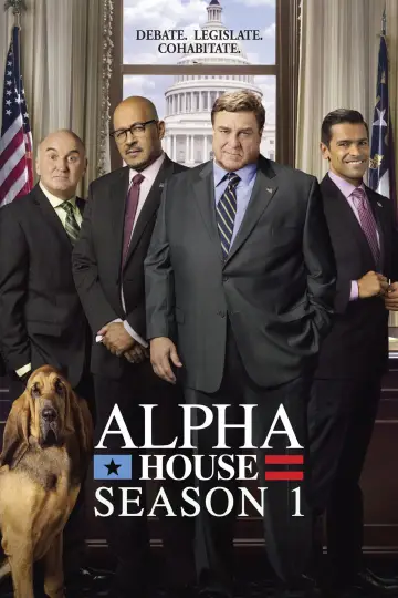 Poster for the TV series "Alpha House" #1733112