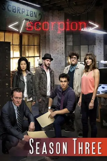 Poster for the TV series "Scorpion" #1565175