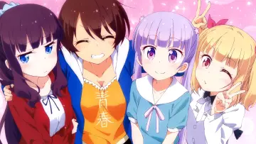 Backdrop for the TV series "NEW GAME!" #1596912