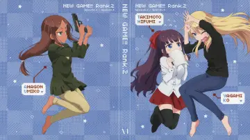 Backdrop for the TV series "NEW GAME!" #1596918