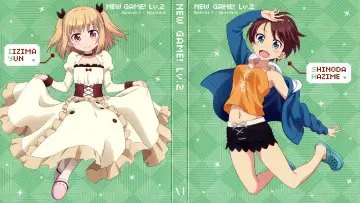 Backdrop for the TV series "NEW GAME!" #1596924