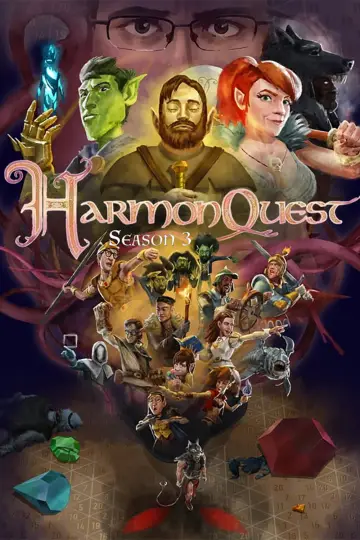 Poster for the TV series "HarmonQuest" #1739589