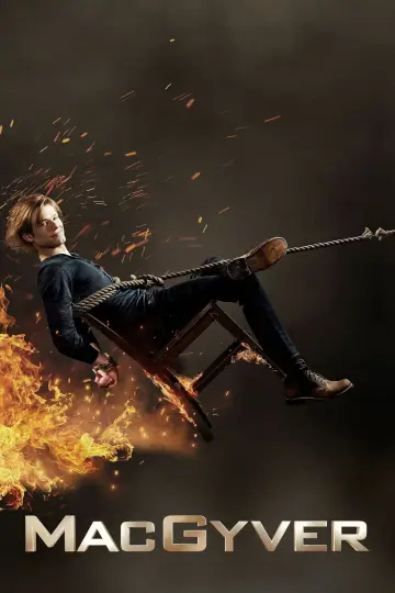 Poster for the TV series "MacGyver" #1676300