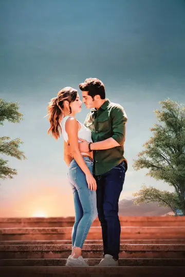 Poster к сериалу "Aşk Laftan Anlamaz" #1410943