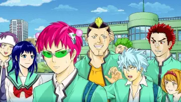 Backdrop for the TV series "The Disastrous Life of Saiki K." #1372038