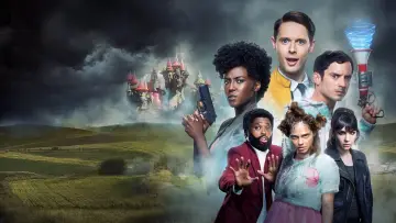 Backdrop for the TV series "Dirk Gently